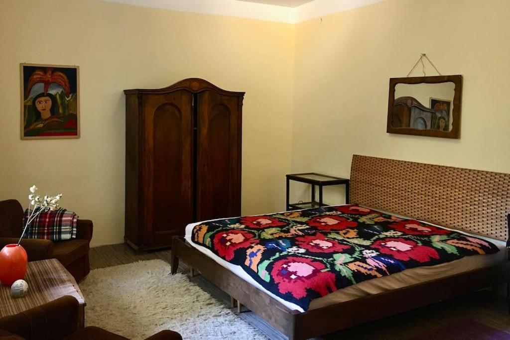 Vintage Studio Apartment, Garden And Free Parking Budapest Bagian luar foto