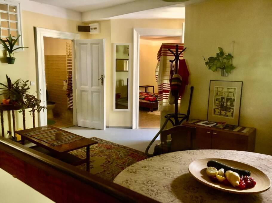 Vintage Studio Apartment, Garden And Free Parking Budapest Bagian luar foto